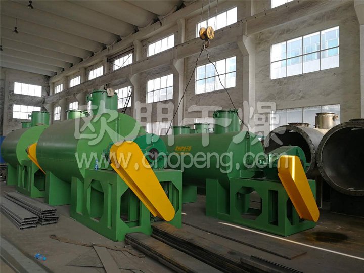 非标余热回收污泥专耙式干燥工程