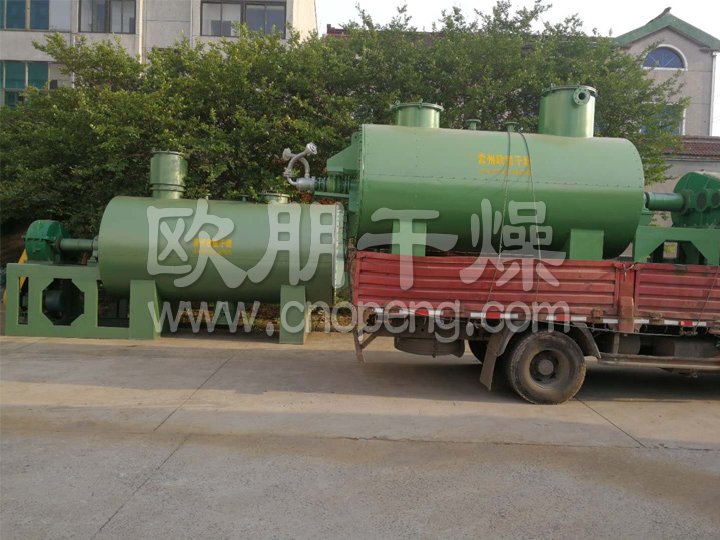 五百度高温耙式干燥机生产线