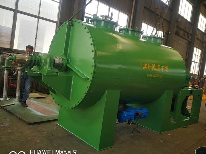 常州欧朋干燥远红外混合加热干燥机集景图！