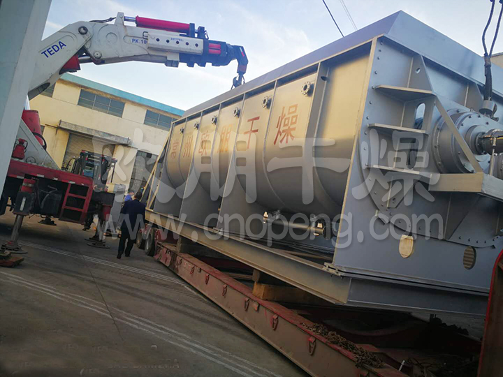 常州欧朋干燥桨叶污泥干化设备应用范围