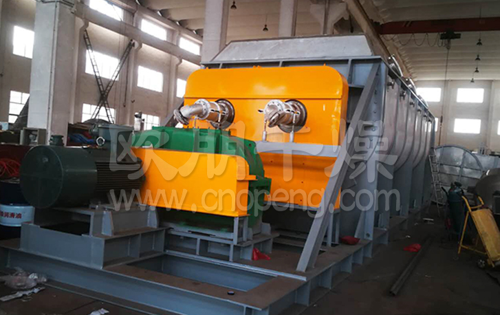 常州欧朋干燥新年开门红，签订大型不锈钢浆叶干燥机，祝公司犇向未来！