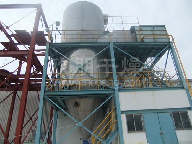 常州欧朋干燥红色基3GL喷雾冷却制粒机产量达客户要求！