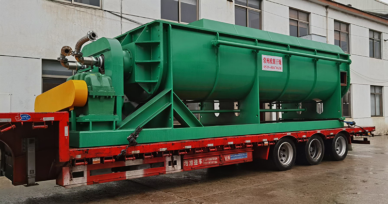 就算下着暴雨，也不能阻挡常州欧朋干燥为客户发货！