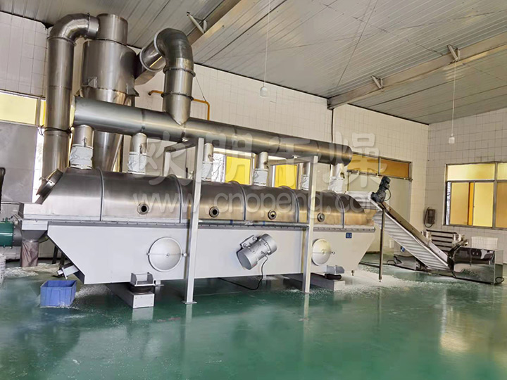 常州欧朋干燥生产的鸡精生产线，已调试成功待发货！