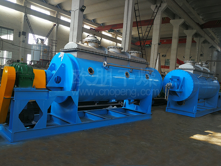 常州欧朋干燥解说污泥圆盘干燥机的设备原理