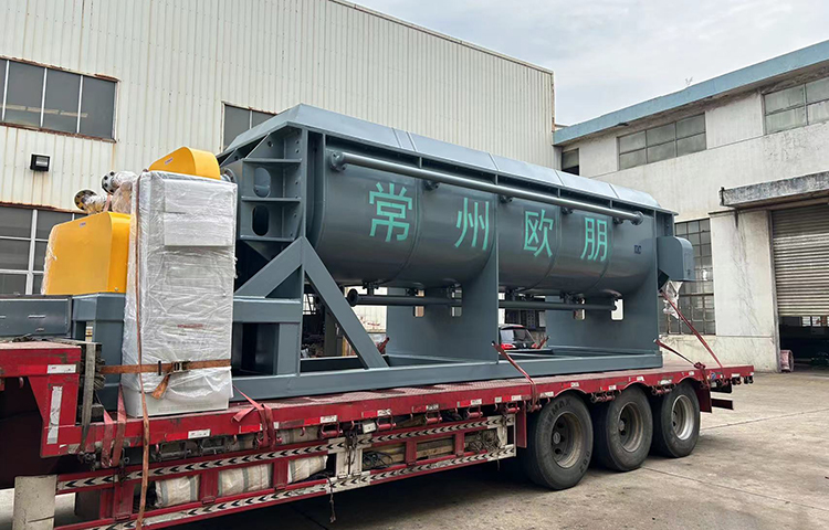 常州欧朋干燥大型桨叶干燥机发货现场，烘干迅速，可支持定制！