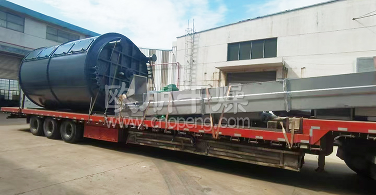 2025新年开门红！常州欧朋干燥大型盘式干燥机发货现场！！！